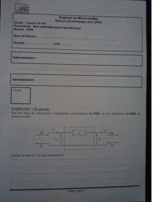 Examens Aline Laatiri ISITCOM