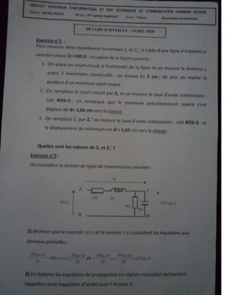 Examens Aline Laatiri ISITCOM