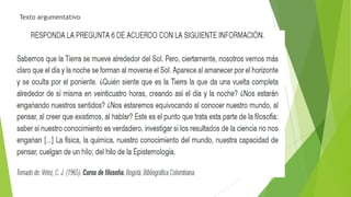 Texto argumentativo

 