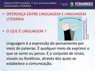 A linguagem literária..ppt