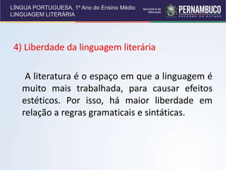 A linguagem literária..ppt