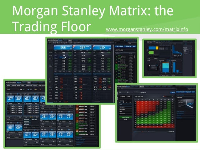 Morgan stanley matrix trading system