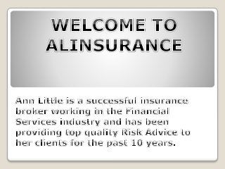 Ann Little Insurance - Ann Little Insurance Brokers Perth
