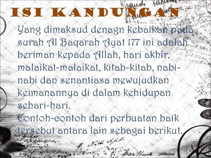 Al insyirah n al isra'