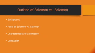 Salmon vs. Salomon