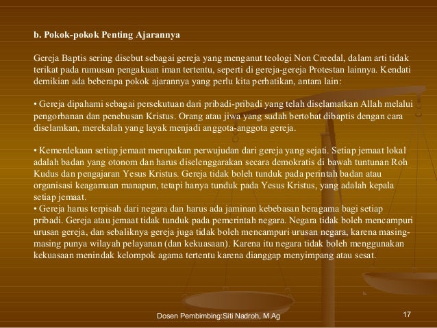 Teks Pengakuan Iman Rasuli Kristen Protestan Berbagai