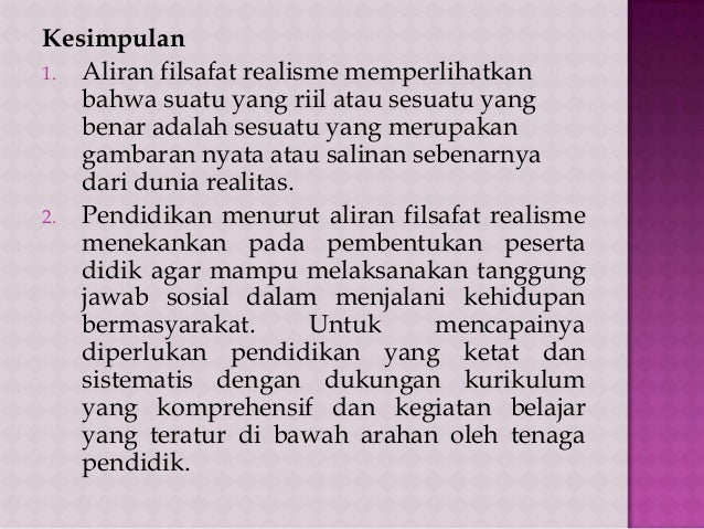 Aliran Realisme