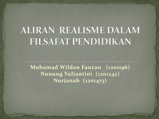 Muhamad Wildan Fauzan (1201196)
Nunung Yuliantini (1201242)
Nurjanah (1201473)
 