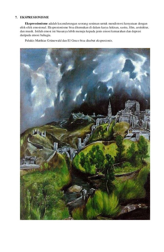Aliran Seni Lukis Aliran Seni Lukis