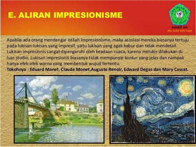 Aliran Seni Rupa Rpp 2 Kls Xi Smt 1