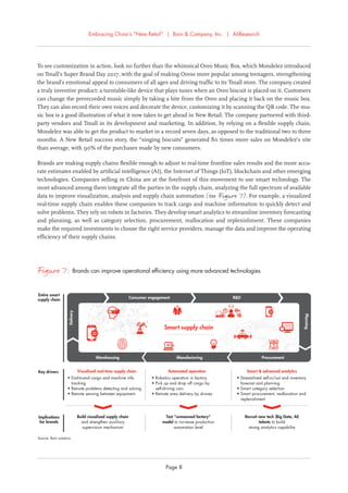 Embracing China’s “New Retail” | Bain & Company, Inc. | AliResearch
Page 8
To see customization in action, look no further...