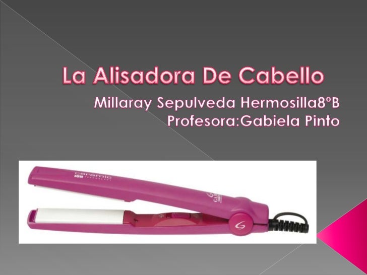 Alisadora de pelo