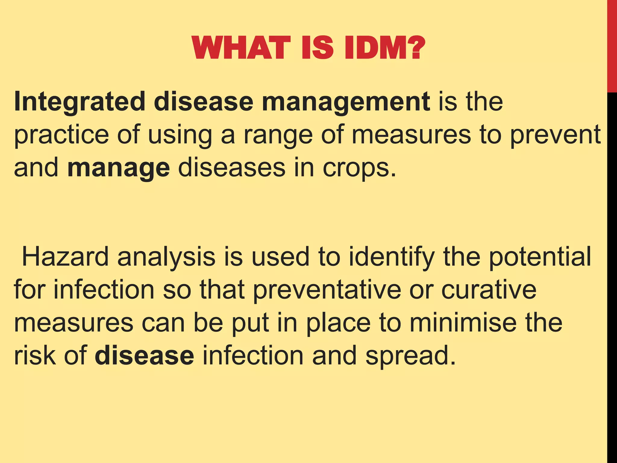 Dm Integrated Integrated disease management | PPTX