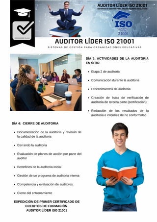 AUDITOR LIDER ISO 21001