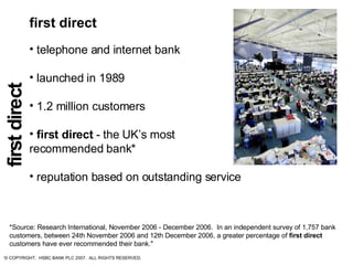 Alison Leonard First Direct | PPT