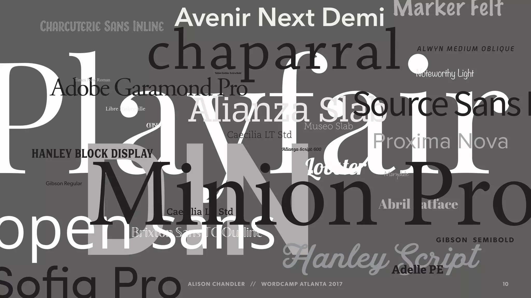 ALISON CHANDLER // WORDCAMP ATLANTA 2017 10
 