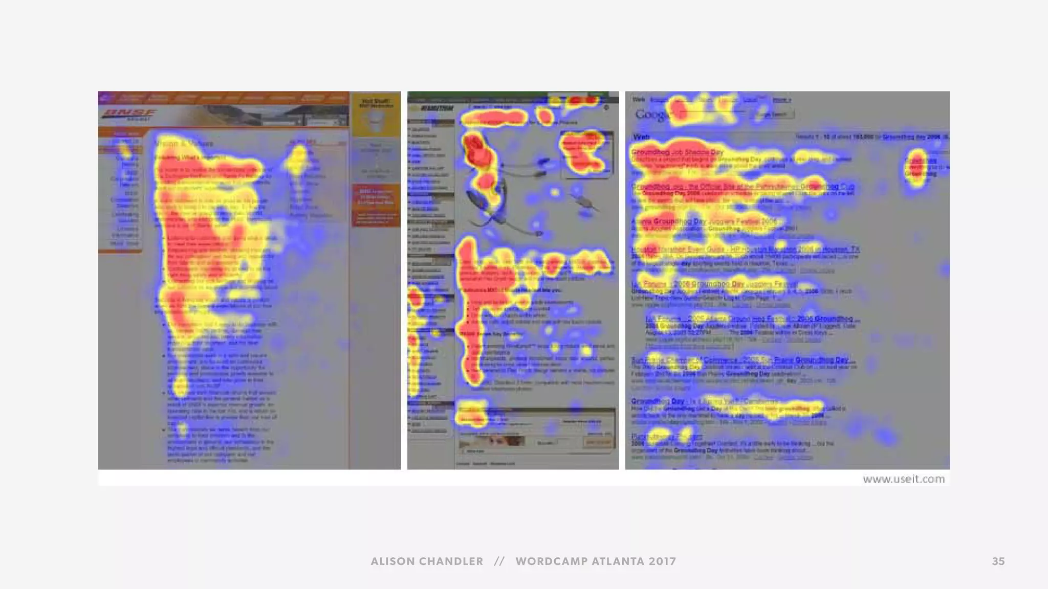 ALISON CHANDLER // WORDCAMP ATLANTA 2017 35
 