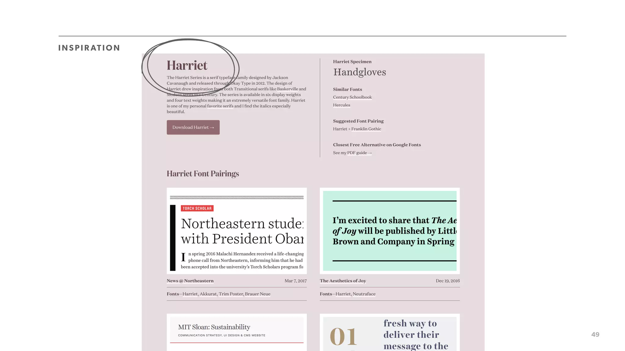 ALISON CHANDLER // WORDCAMP ATLANTA 2017 49
I NS PI R ATI O N
 