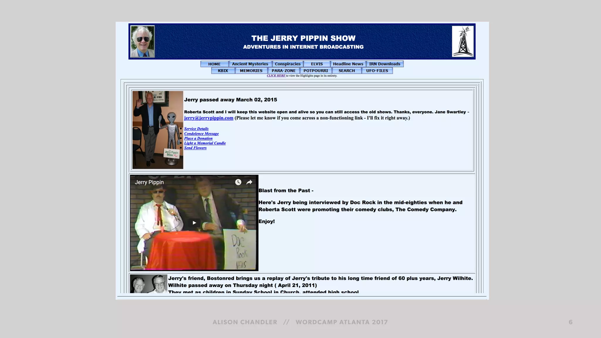 ALISON CHANDLER // WORDCAMP ATLANTA 2017 6
 