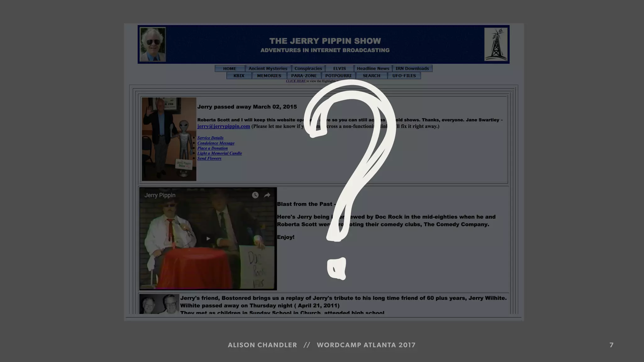 ALISON CHANDLER // WORDCAMP ATLANTA 2017 7
 