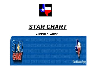 STAR CHART ALISON CLANCY   