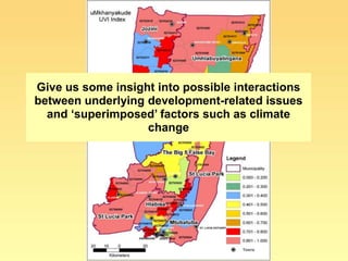 Food insecurity in southern Africa: integrating some of the evidence 