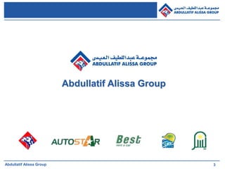Abdullatif Alissa Group 3
Abdullatif Alissa Group
 