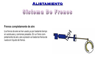 AAlliissttaammiieennttoo 
 