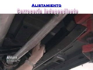 AAlliissttaammiieennttoo 
 