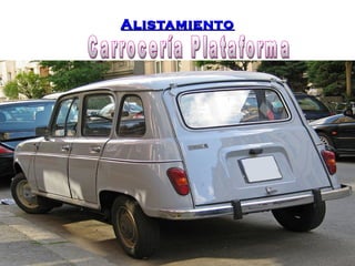 AAlliissttaammiieennttoo 
 