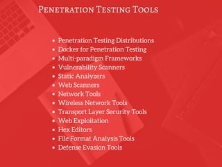 The Basics of Hacking and Penetration Testing Tools | PDF
