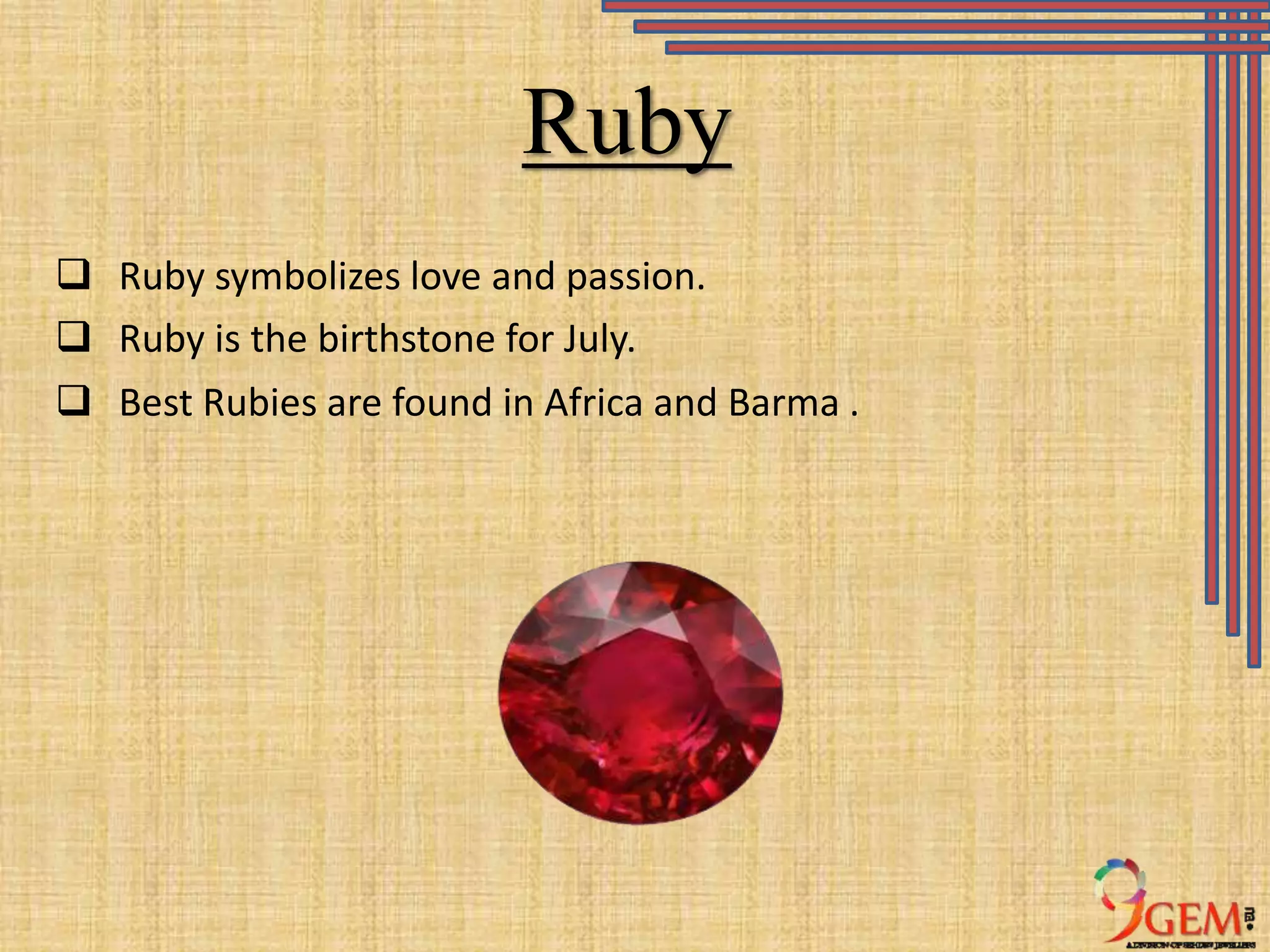 ALPHABETICAL LIST OF SEMI PRECIOUS GEMSTONES visual data 7