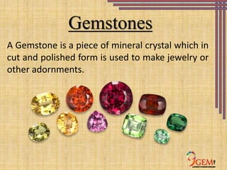 A List Of Precious And Semi Precious Gemstones | PPTX