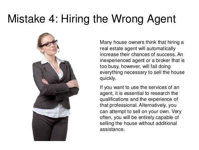 A List of the Most Common Property Selling Mistakes