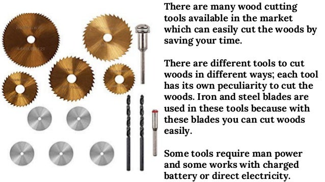 List of Tools Used For Wood Cutting with their Applications
