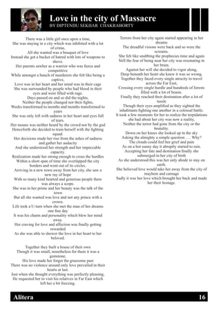 DIGISHA ONLINE MAGAZINE, EDITION ONEAlitera 16
 