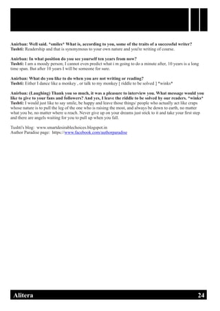 DIGISHA ONLINE MAGAZINE, EDITION ONEAlitera 24
 