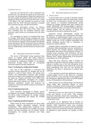 A Literature Review On Internet Of Things (IoT) | PDF