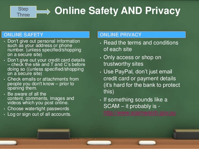 A little bit of Tech - Internet Safety and Privacy