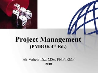 PMBOK 2008 Process MAP