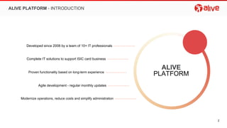 ALIVE Platform | PDF