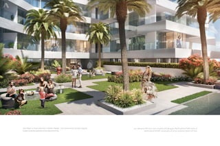 Azizi Aliyah is much more than a healthy lifestyle – this one-of-a-kind, art deco inspired
project, embodies opulence and exudes exclusivity.
‫من‬ ‫فريد‬ ‫صحي‬ ‫حياة‬ ‫نمط‬ ‫مجرد‬ ‫من‬ ‫بكثير‬ ‫أكثر‬ ‫هو‬ ‫عزيزي‬ ‫لشركة‬ ‫السكني‬ ‫عـاليه‬ ‫مجمع‬ ‫إن‬
‫بالتفرد‬ ‫وينضح‬ ‫الفخامة‬ ‫ويجسد‬ ‫الديكور‬ ‫فن‬ ‫من‬ ‫مستوحى‬ ‫مشروع‬ ‫إنه‬ ،‫نوعه‬
 