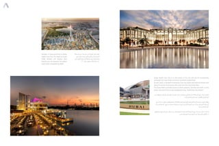 Dubai Health Care City is in the centre of the city and can be conveniently
accessed from Abu Dhabi and Al Ain via Sheikh Zayed Road.
As well, DHCC is located 4 kilometres from the Dubai International Airport and
about 5 minutes drive across the creek from the City Centre Mall.
The Dubai Metro provides access to DHCC patients, families and staff via the
Green Line which has its own designated stop, "Healthcare City Station."
Located in close proximity to Dubai
Health Care City. The Tower at Dubai
Creek Harbour will surpass Burj
Khalifa and will become the tallest
tower when completed by 2020.
‫للرعاية‬ ‫دبي‬ ‫مدينة‬ ‫من‬ ‫مقربة‬ ‫على‬ ‫يقع‬
‫دبي‬ ‫خور‬ ‫ميناء‬ ‫في‬ ‫البرج‬ ‫إن‬ .‫الصحية‬
‫برج‬ ‫أطول‬ ‫ليصبح‬ ‫خليفة‬ ‫برج‬ ‫وستجاوز‬
2020 ‫عام‬ ‫بحلول‬ ‫اكتماله‬ ‫عند‬
‫من‬ ‫بسهولة‬ ‫إليها‬ ‫الوصول‬ ‫ويمكن‬ ،‫المدينة‬ ‫مركز‬ ‫في‬ ‫الصحية‬ ‫للرعاية‬ ‫دبي‬ ‫مدينة‬ ‫تقع‬
‫زايد‬ ‫الشيخ‬ ‫شارع‬ ‫عبر‬ ‫والعين‬ ‫ظبي‬ ‫أبو‬
‫دبي‬ ‫مدينة‬ ‫في‬ ‫والموظفين‬ ‫والعائالت‬ ‫المرضى‬ ‫إلى‬ ‫الوصول‬ ‫امكانية‬ ‫دبي‬ ‫مترو‬ ‫يوفر‬
‫مدينة‬ ‫“محطة‬ ‫هي‬ ،‫به‬ ‫خاصة‬ ‫محطة‬ ‫له‬ ‫الذي‬ ‫األخضر‬ ‫الخط‬ ‫عبر‬ ‫وذلك‬ ،‫الصحية‬ ‫للرعاية‬
‫الصحية‬ ‫”الرعاية‬
‫وحوالي‬ ،‫الدولي‬ ‫دبي‬ ‫مطار‬ ‫عن‬ ‫كيلومترات‬ 4 ‫الصحية‬ ‫للرعاية‬ ‫دبي‬ ‫مدينة‬ ‫تبعد‬ ،‫كذلك‬
‫سنتر‬ ‫السيتي‬ ‫من‬ ‫الخور‬ ‫عبر‬ ‫بالسيارة‬ ‫دقائق‬ 5
 