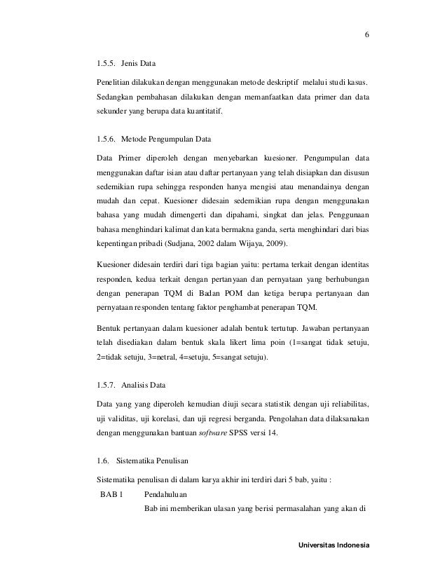 Faktor Faktor Penghambat Penerapan Total Quality Management Pada Ins