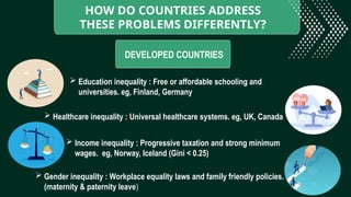 what is inequality and its impact on society | PPTX