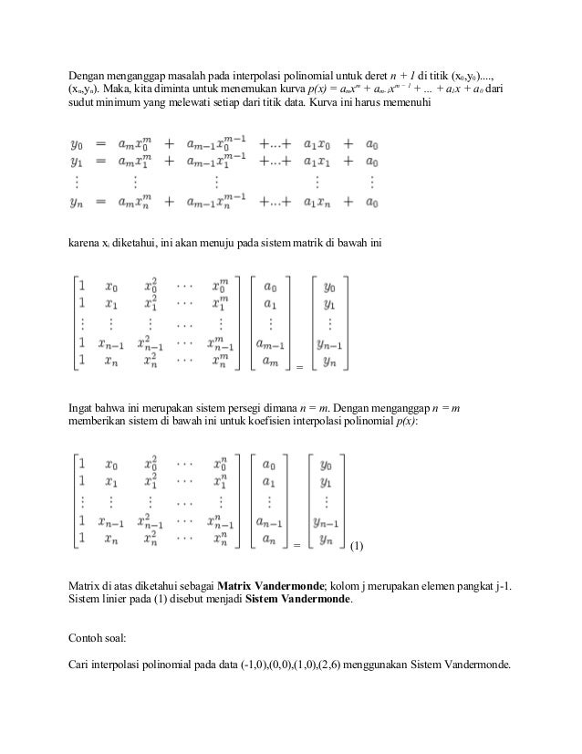 Contoh Soal Aljabar Linier Download File Guru