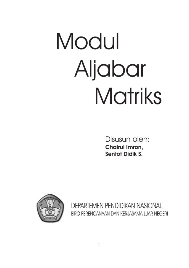 Aljabar Matriks Its
