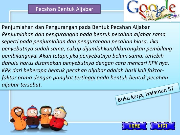 Aljabar Kelas 7