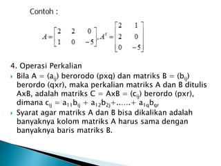 PPT MATDAS ALJABAR LINIER DAN MATRIKS1.ppt