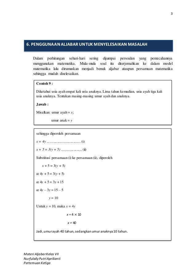 Inspiration Contoh Soal Matematika Tentang Umur, Paling Inspiration Contoh Soal Matematika Tentang Umur, Paling